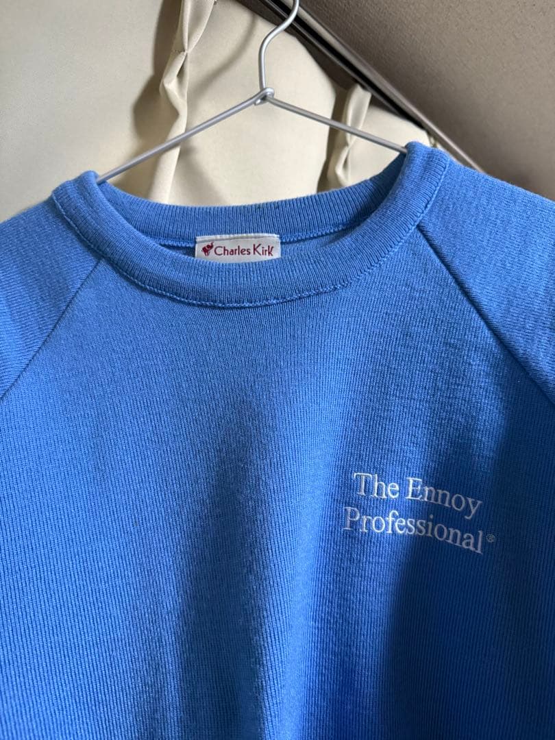 た*ん様 希少 Ennoy Round Neck Pullover スウェット