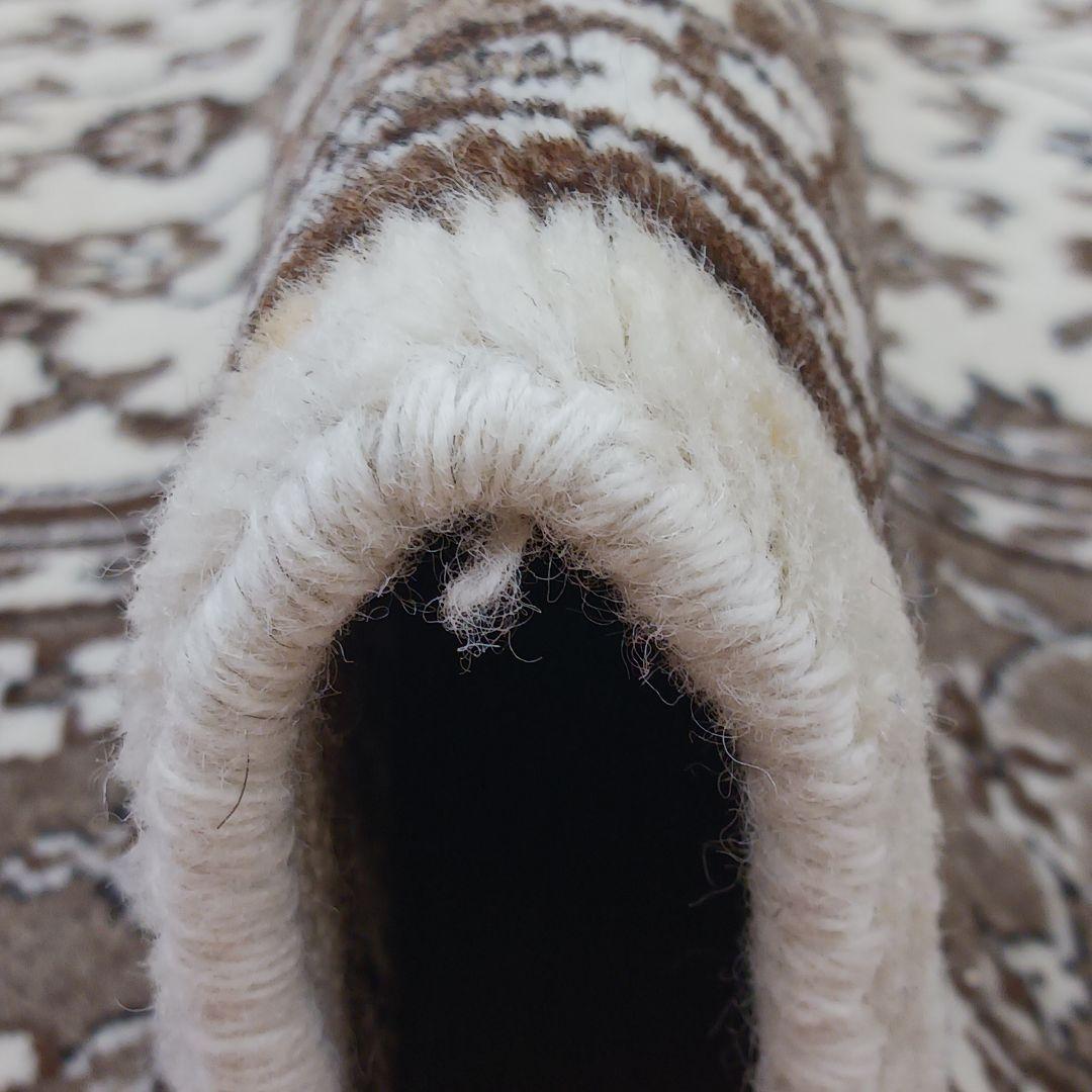 Y3350 トルコ カイセリ絨毯 ウール×コットン 手織 177×118㎝