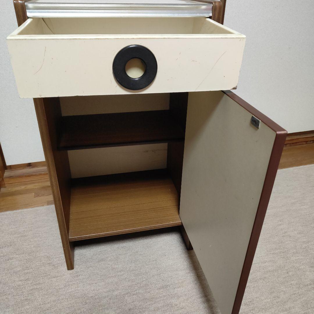 昭和レトロ☆ヴィンテージ レトロポップ 電話台 キャビネット サイドラック