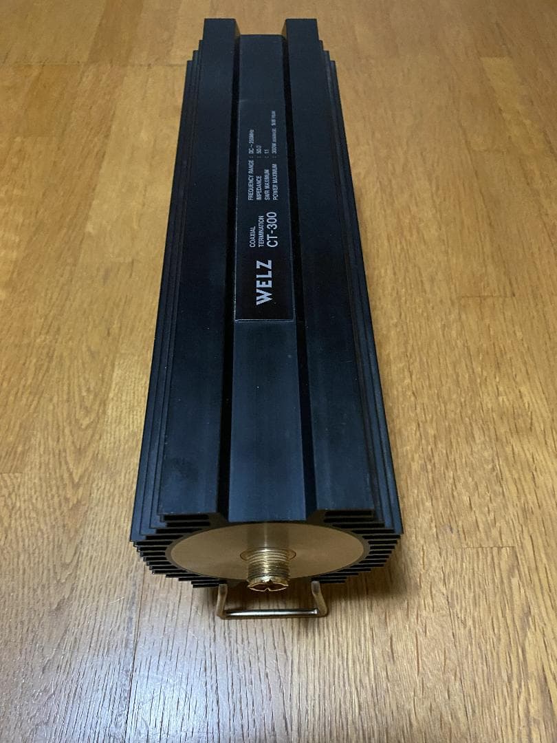 WELZ CT-300 1ｋWダミーロード　取説、箱付き