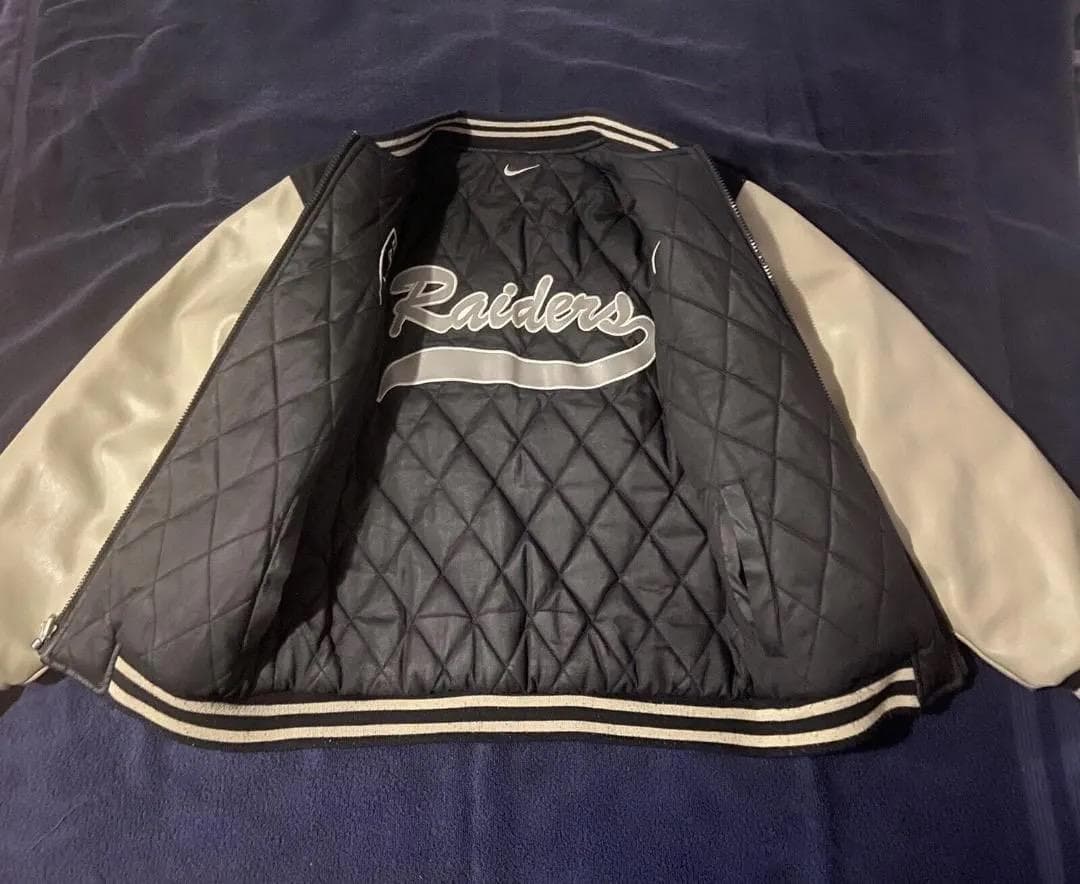 ★レアモデル★ナイキコラボ★ NIKE ナイキ スタジャン NFL レイダース