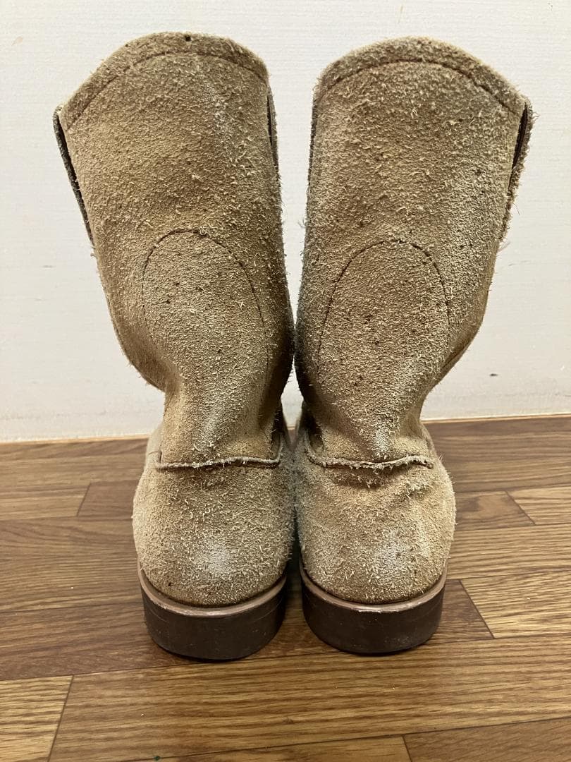 Chippewaチペワ ペコスブーツ スエード ベージュUS8