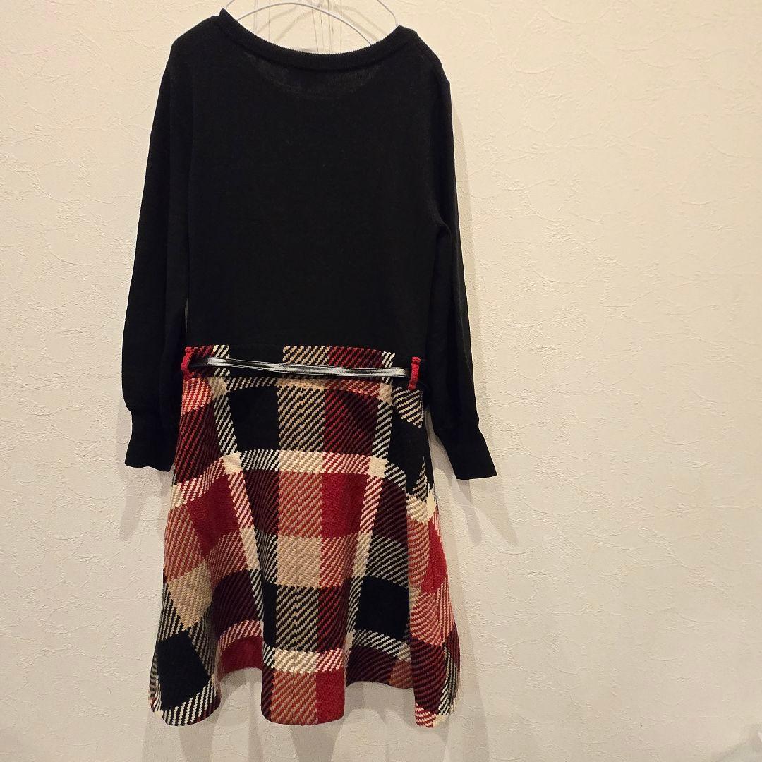 本田翼着用 完売品 BLUE LABEL　ドッキングワンピース　チェック　希少