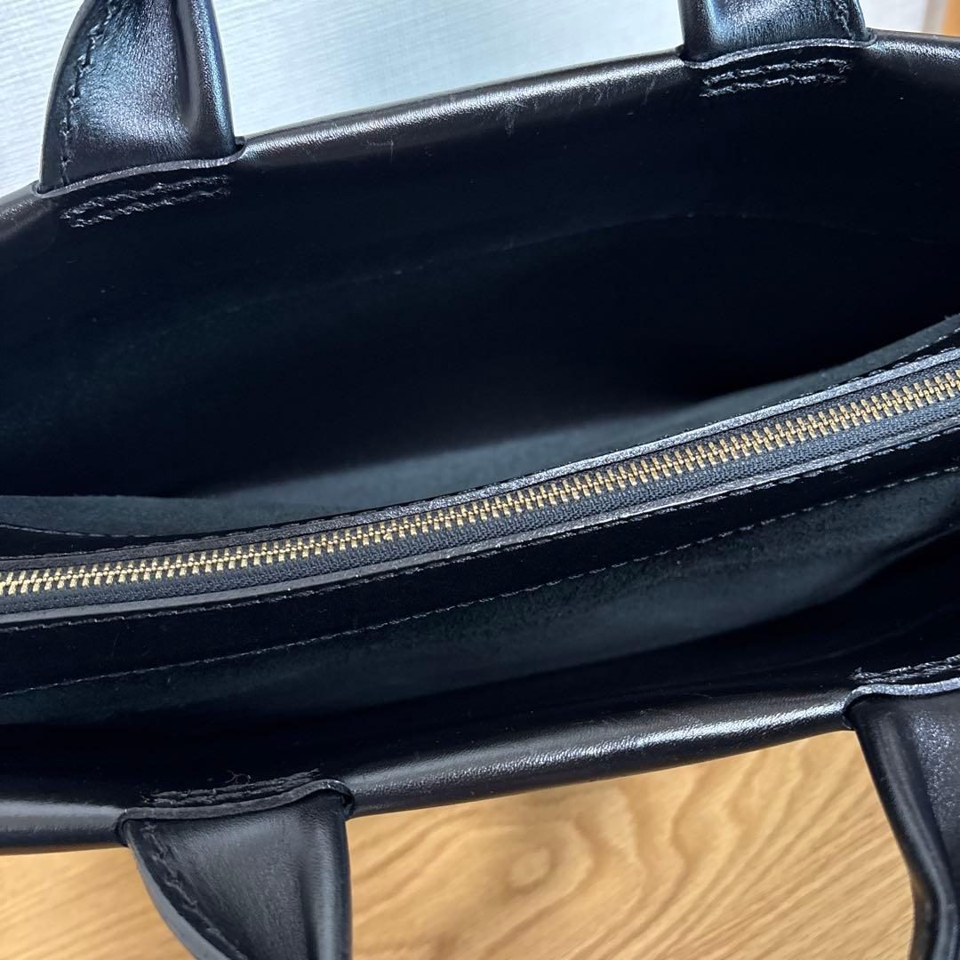 【HERZ】あおりポケット　二本手　ビジネスバッグ　S（BW-104）