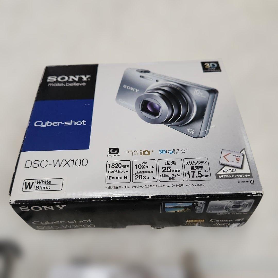 箱付 SONY DSC-WX100 デジタルカメラ サイバーショット