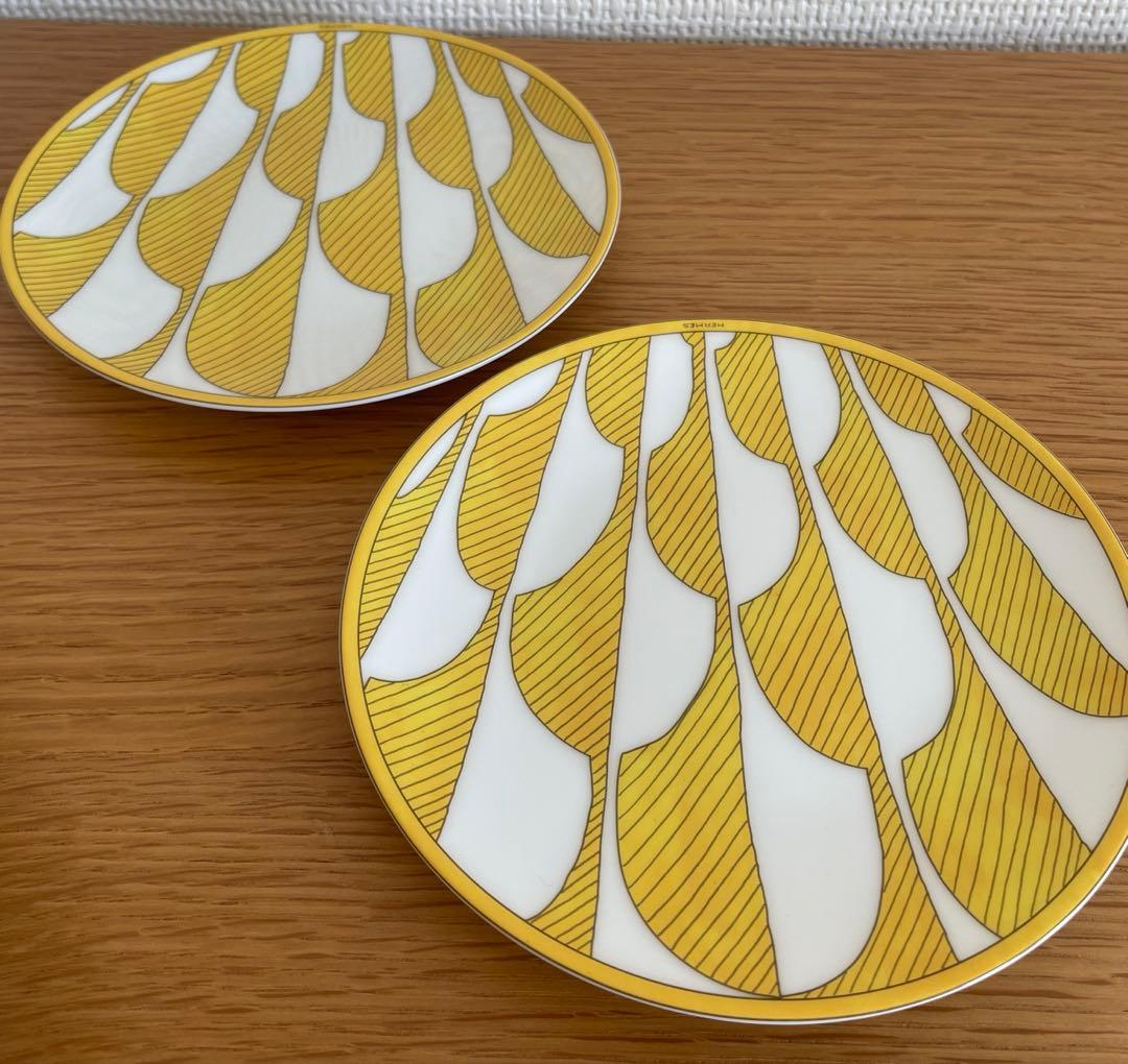 HERMES エルメス ソレイユ ドゥ エルメス パンプレート 2枚セット