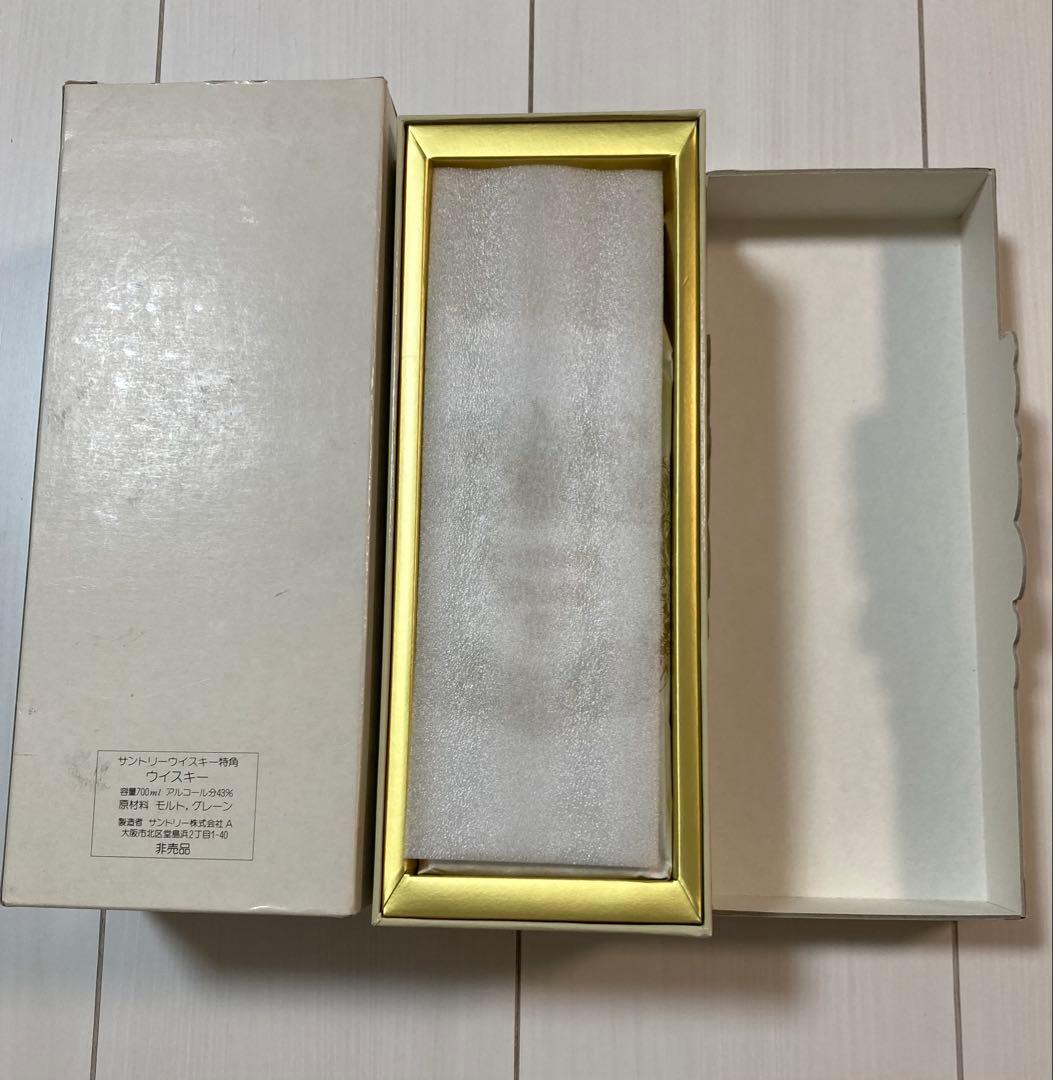 サントリーウィスキー　60周年記念　特角10年　非売品　古酒保管品