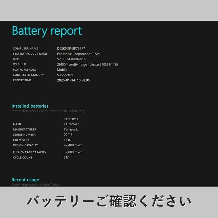 レッツノート CF-SV1 第11世代i5 メモリ16GB SSD256GB