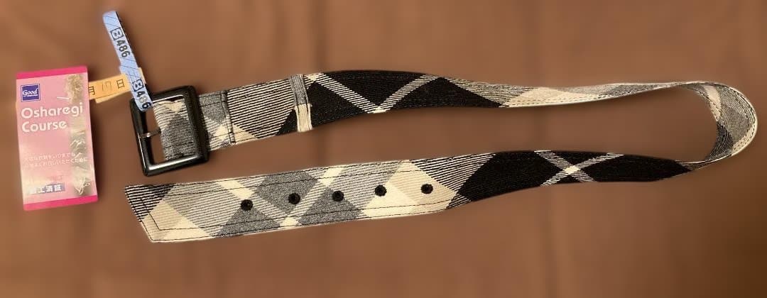 クリーニング済★BURBERRY BLUELABEL 長袖 ニット ワンピース