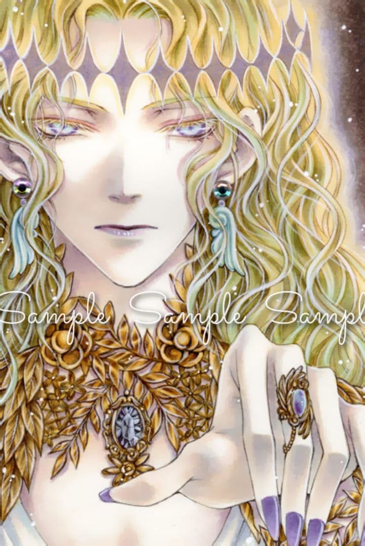 け*い様 手描きイラスト＊オリジナル【聖の者】