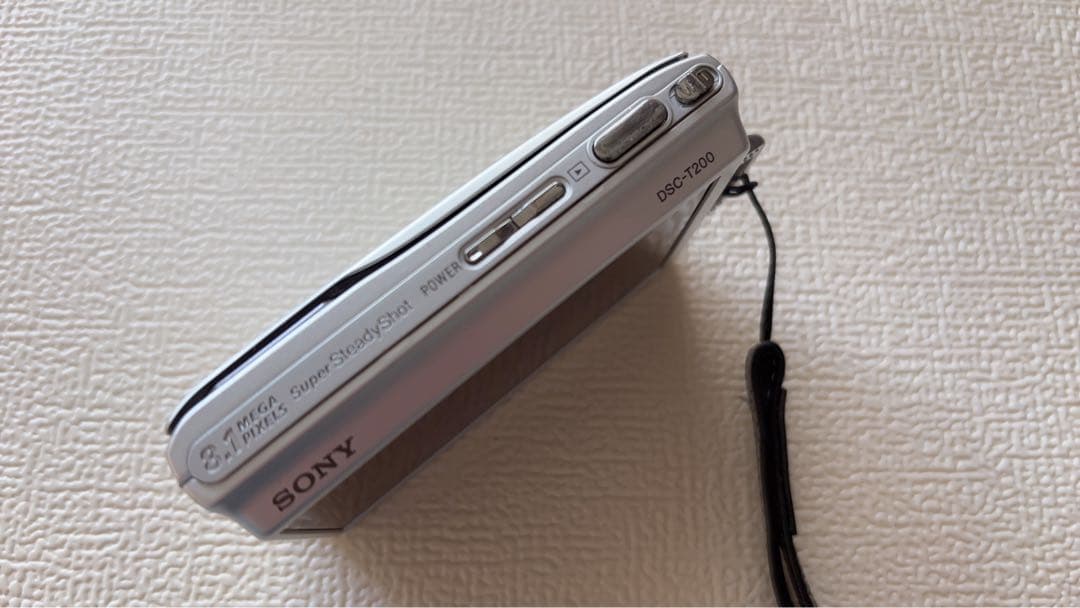 超美品 サイバーショット DSC-T200 デジカメ シルバー
