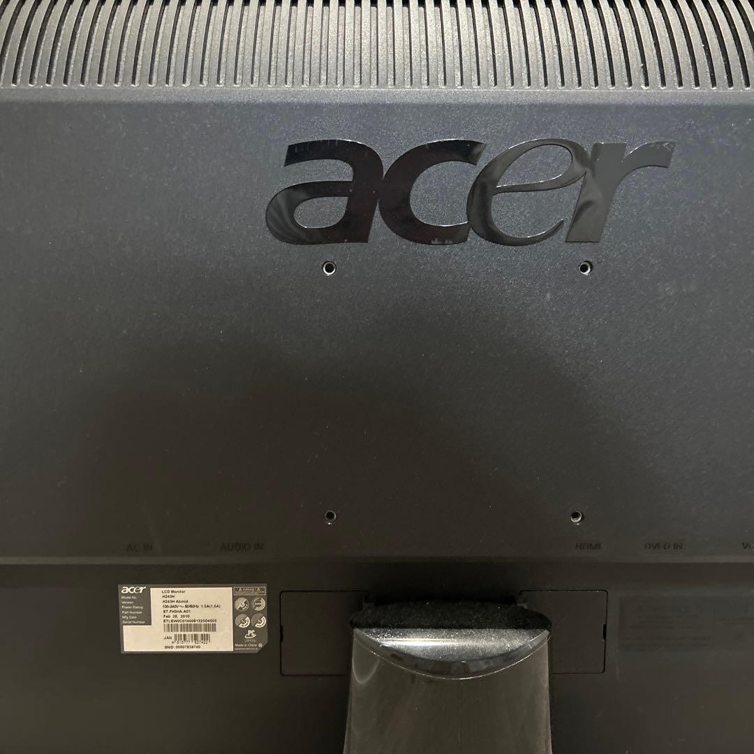 ゲーミングモニターACER H243HABMID