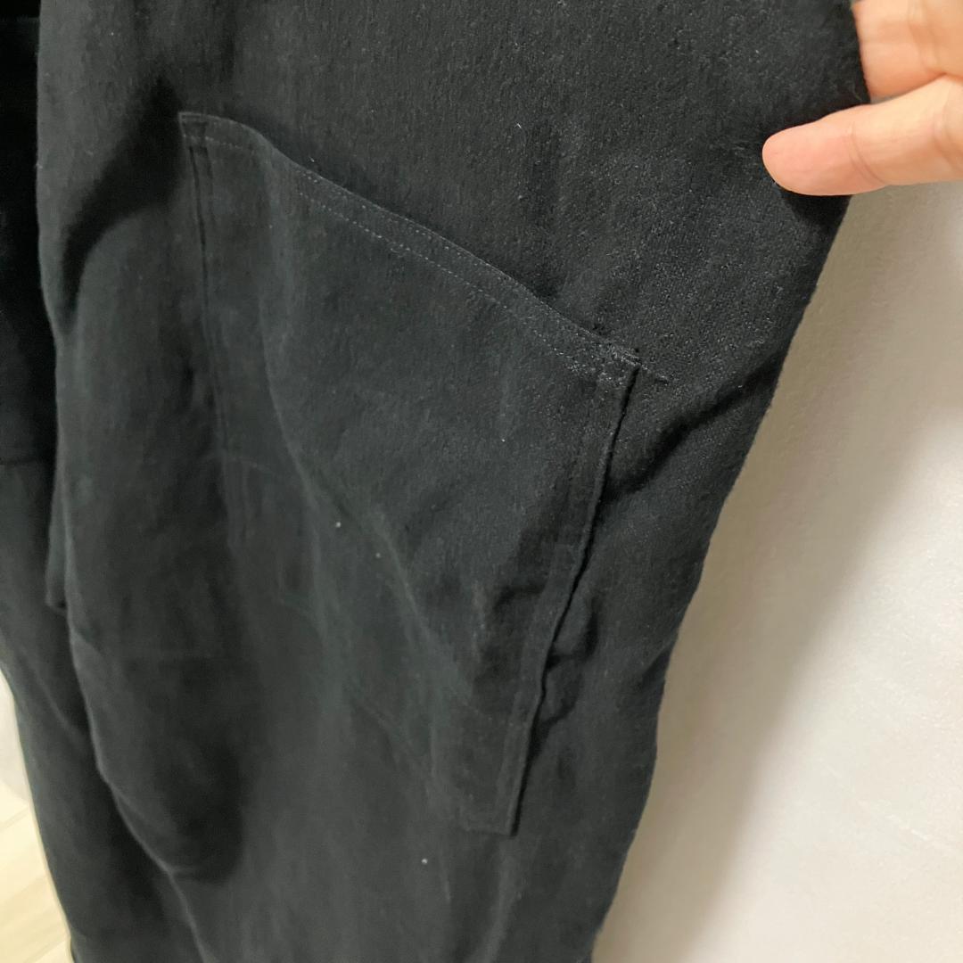 ANCELLM LINENSUEDE DECK PANTS オーバーオール