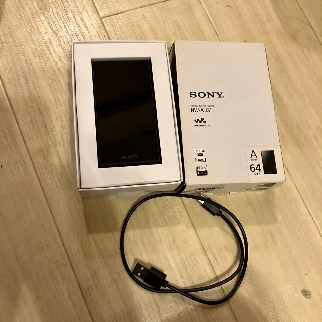 WALKMAN NW-A107 64GB+microSDオーディオプレーヤー