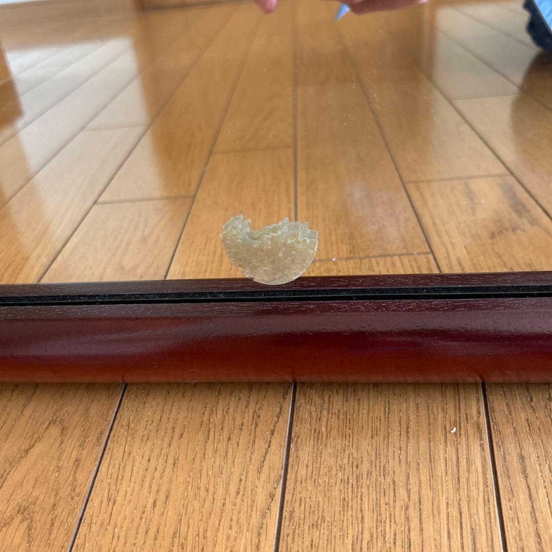 昭和レトロ！ヴィンテージ！　姿見鏡　木製フレーム　日本製　壁掛け金具付き　古道具