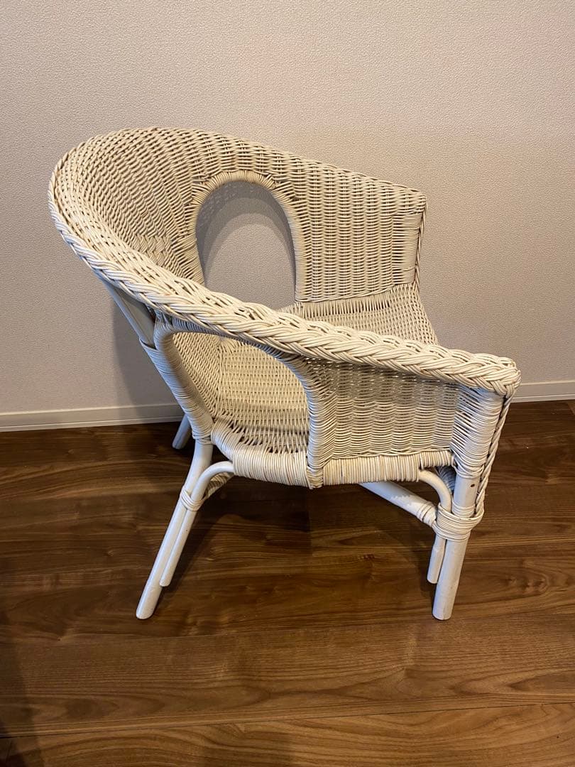 藤椅子　ラタンチェアー