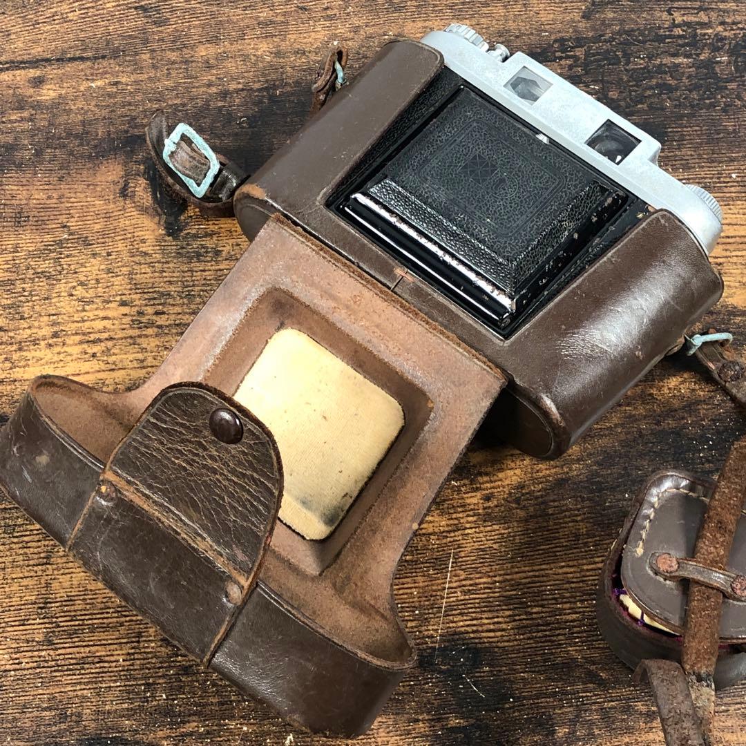 動作未確認 ジャンク 高嶺光学 Mine Six IIIS 国産蛇腹カメラ