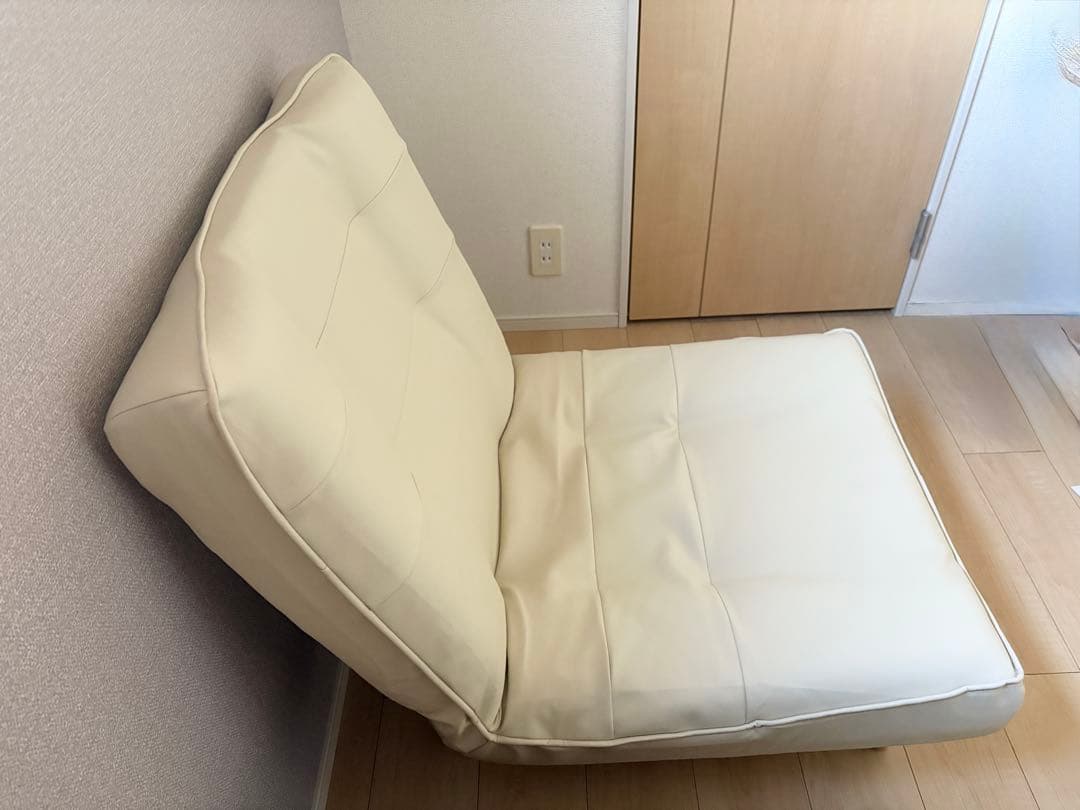 ソファ 一人掛け アイボリー