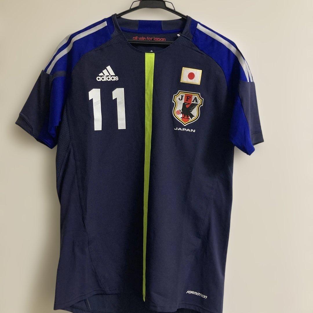 三浦知良 直筆サイン入り2012年フットサル日本代表ユニフォーム Lサイズ