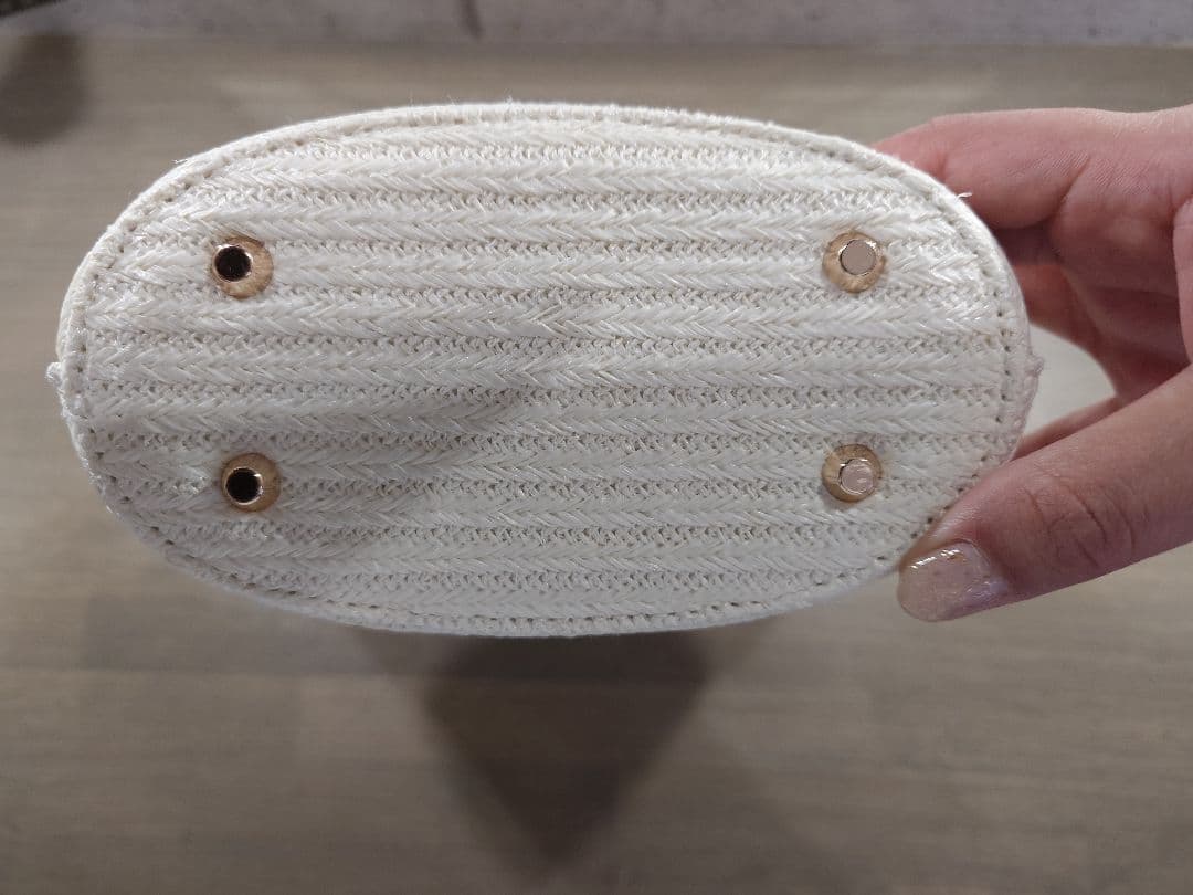 【Her lip to】Palma Mini Tote Bag ホワイト