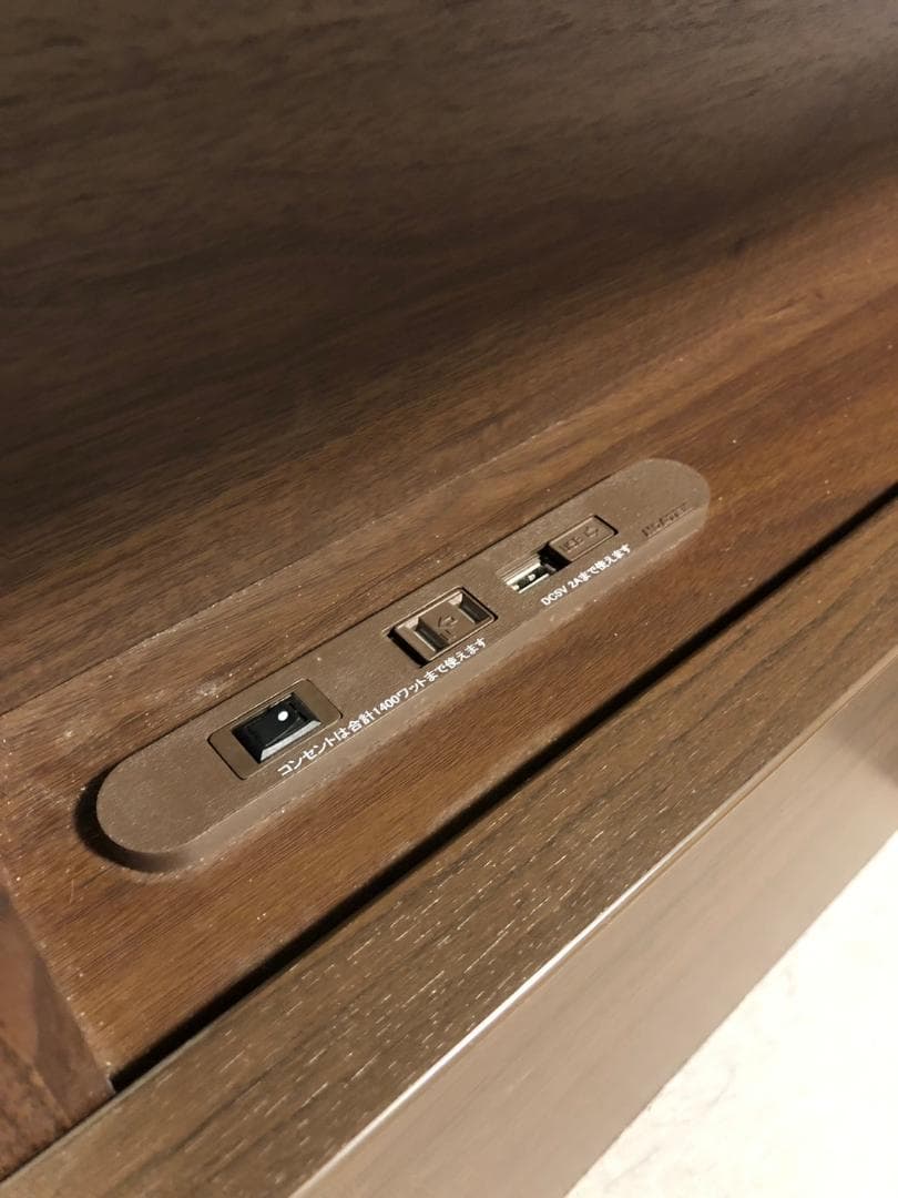 セミダブルベッドフレーム セラーズシェルフ ADR（引出し付）