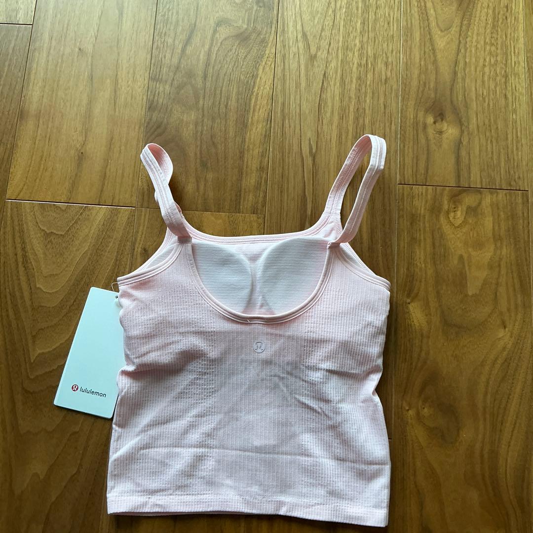 新品！Ebb to StreetスクープネッククロップタンクB/Cピンクサイズ4