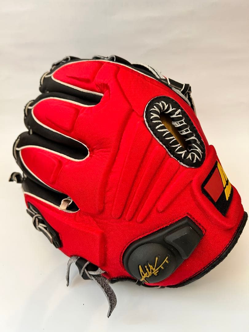 【未使用】Mizuno グローブ AIRFITレッド