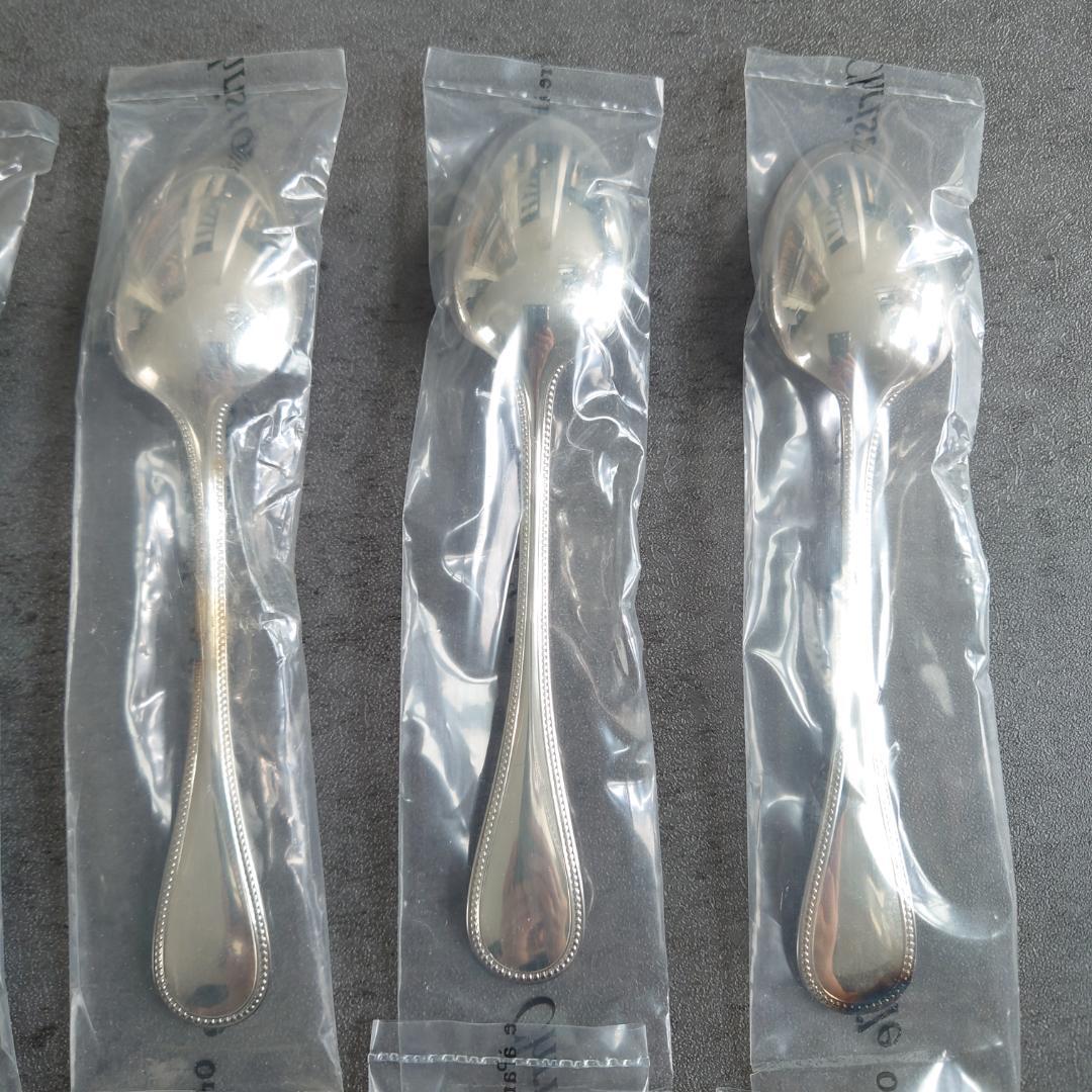 クリストフル パール ケーキフォーク コーヒースプーン 未開封 12点 箱付き