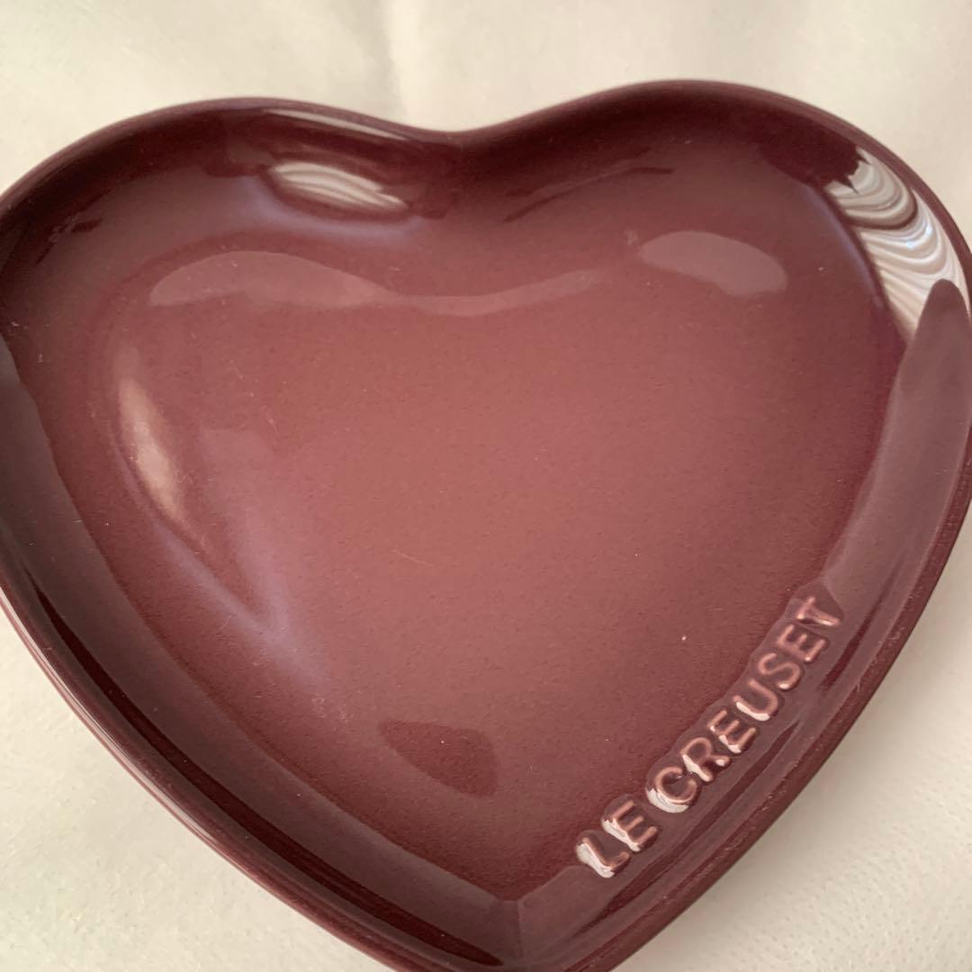 ルクルーゼ スフィア　ハートプレート 17cm 4枚セット