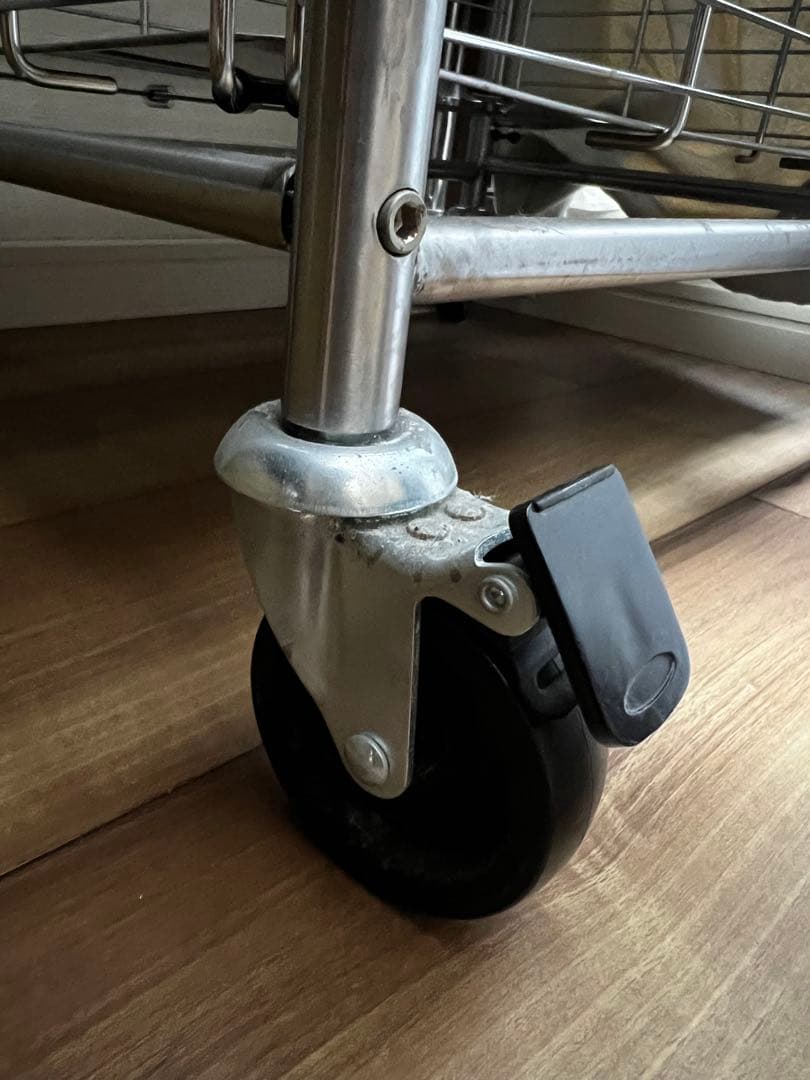 【直接取引可】 廃盤品　IKEA ステンレス製　キッチンワゴン