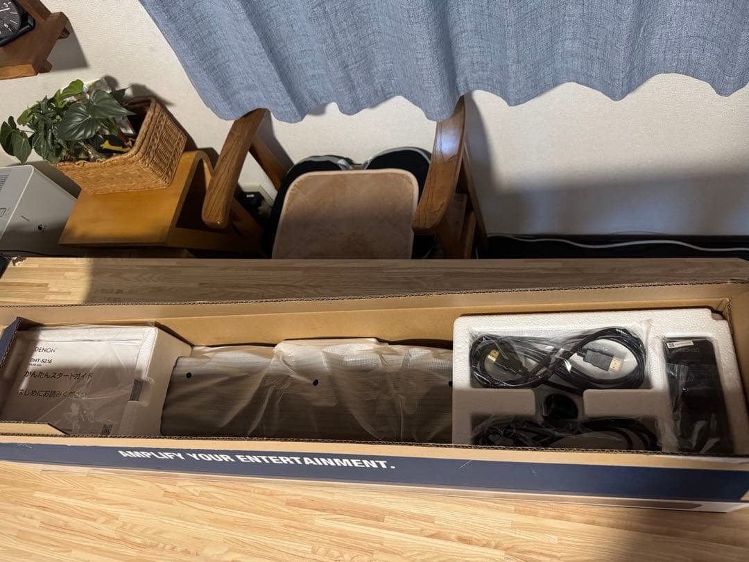 DHT-S216K 2022年製　DENON サウンドバー
