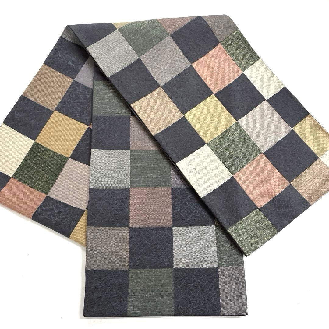 専用帯5868 4591 二点セット●田中工芸織物謹製 高級 正絹 祥園