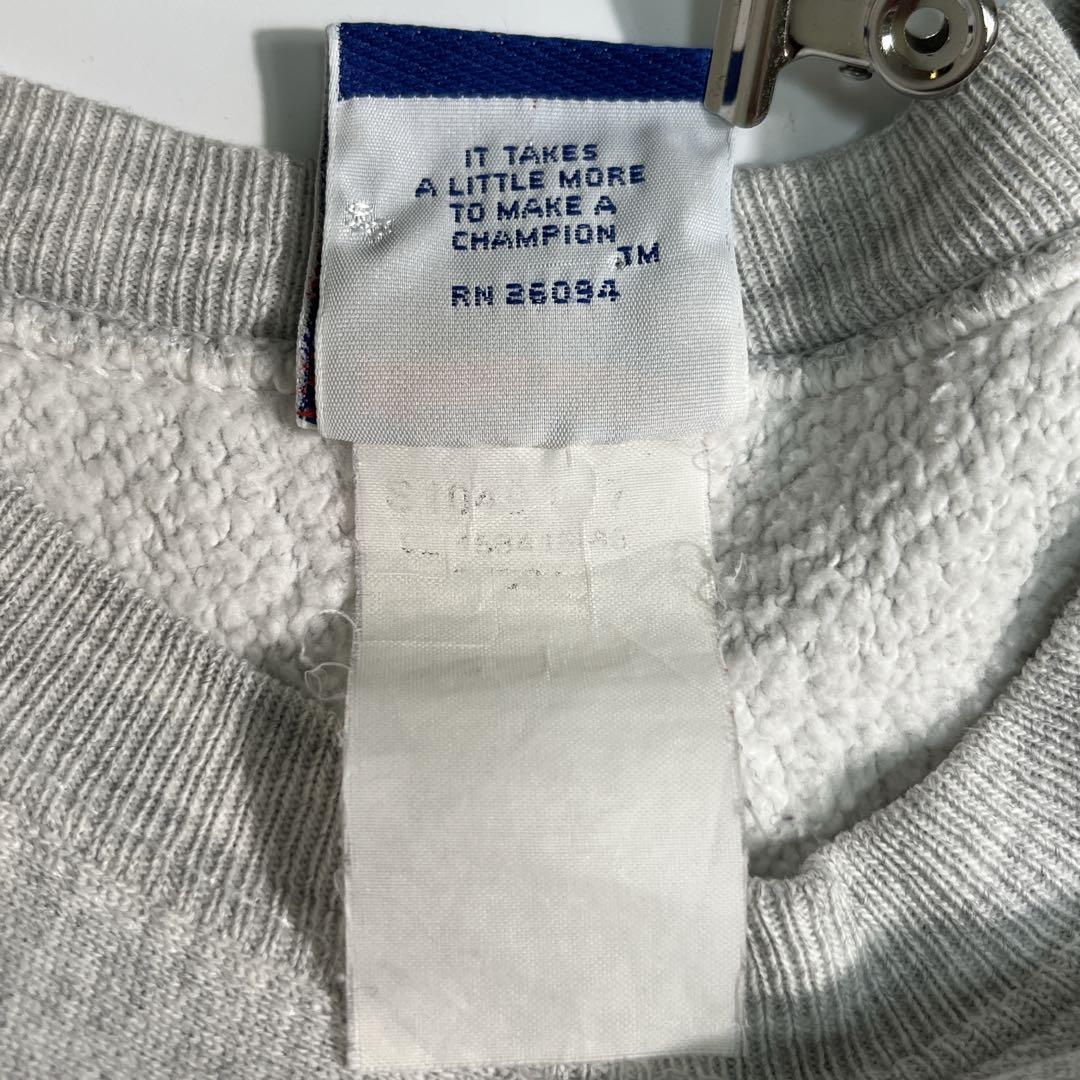 90s チャンピオン リバースウィーブ XL〜 グレー MLB 2段 7690