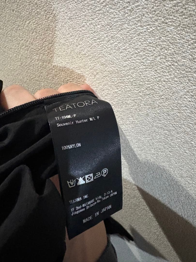 c*1様 美品 TEATORA SOUVENIR HUNTER M/L pack