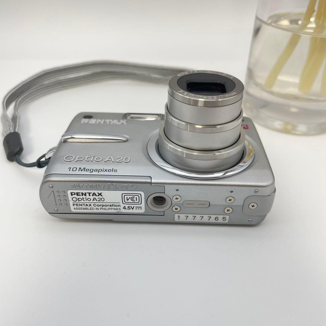 美品✨PENTAX Optio A20✨動作確認済 スマホ転送OK 可愛い♪