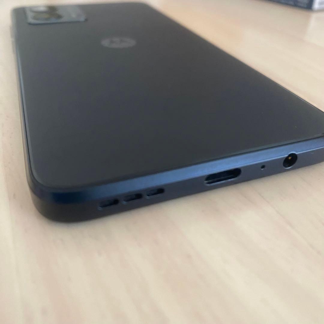 moto g53y 5G インクブラック ケース2つ付き