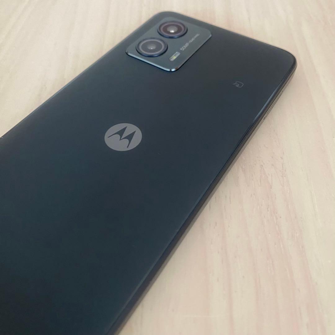 moto g53y 5G インクブラック ケース2つ付き