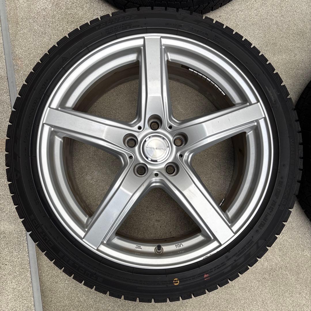 225/45R18 ダンロップ　スタッドレス&アルミセット