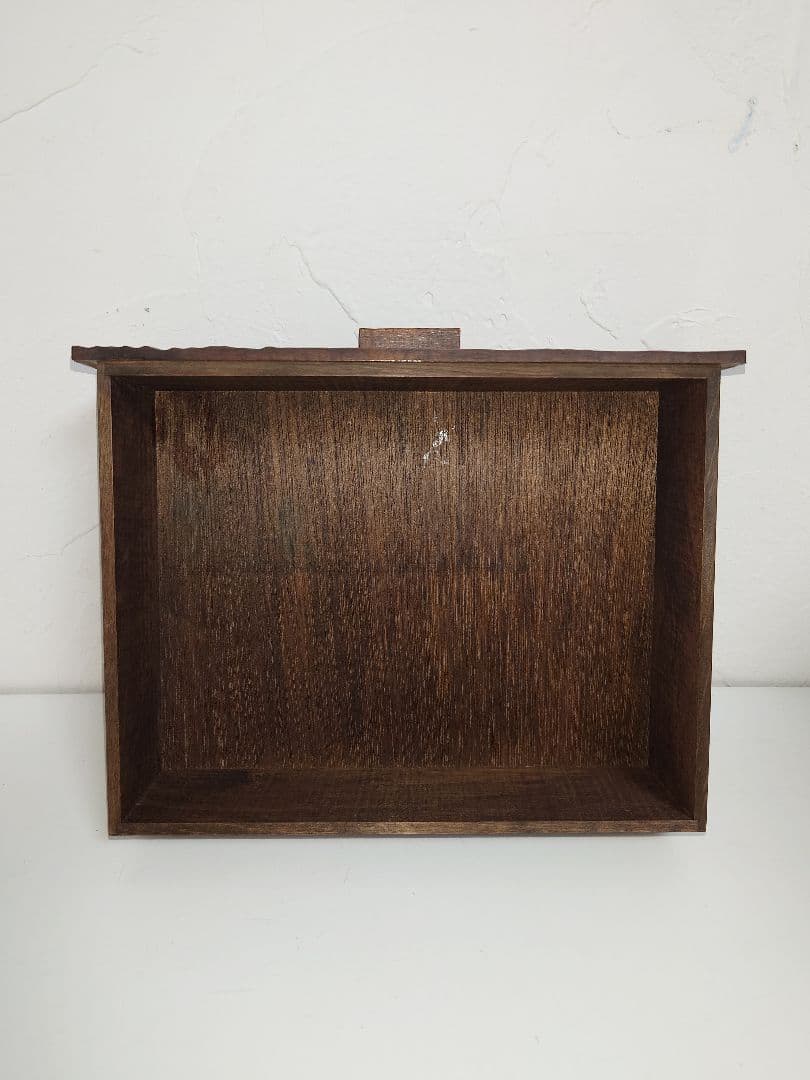 木製 3段 小物入れ 三段引出し 昭和レトロ 民芸 アンティーク 民藝 工芸