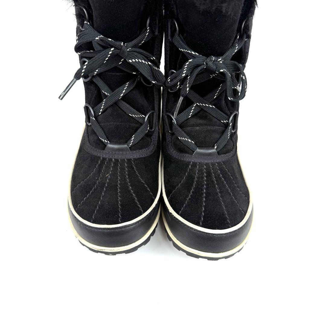 ソレル　スエード　ウィンターブーツ　スノーブーツ　　ファー　25cm