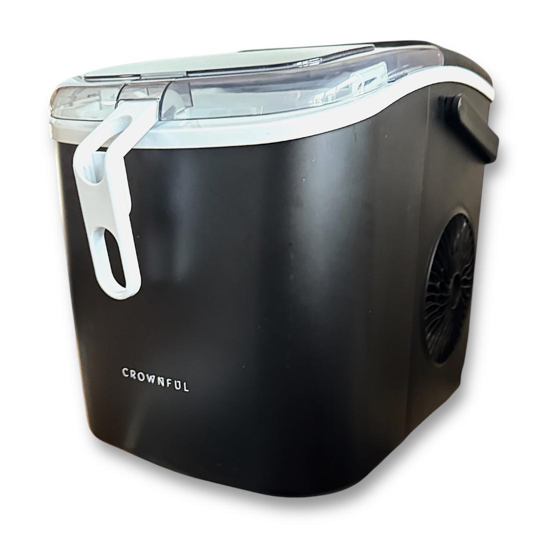 【美品】CROWNFUL 小型 家庭用 製氷機 HZB-12/H 1.2L