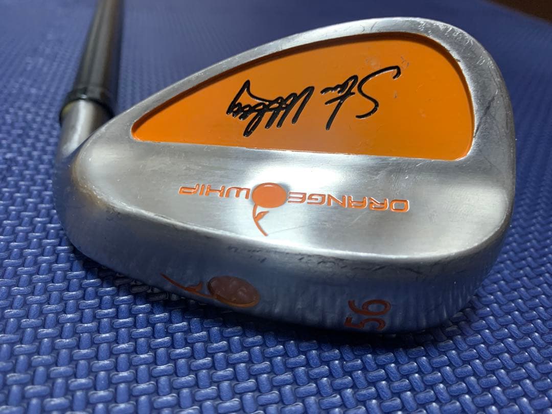 実際に打てる！柔らかシャフト練習器具　オレンジウィップ　ウェッジ56°