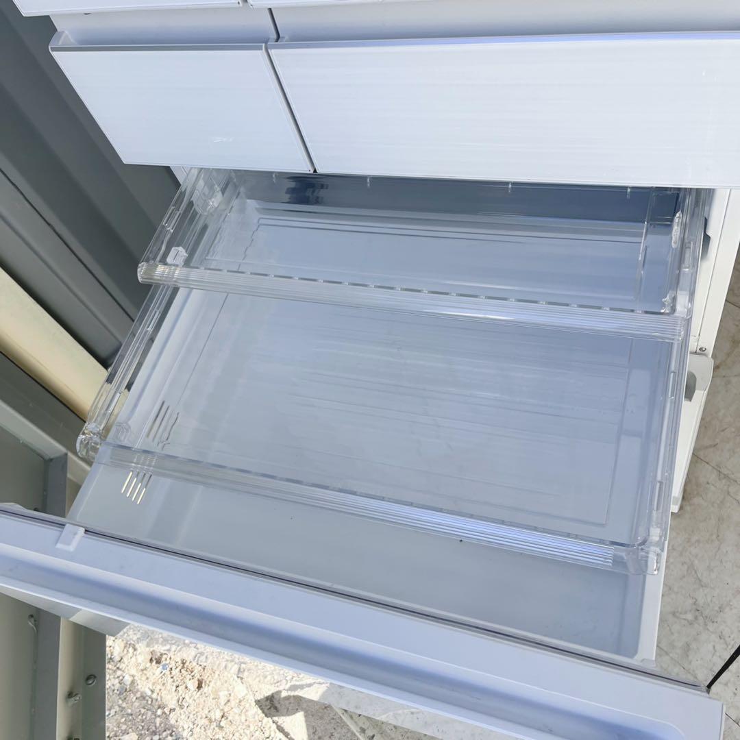 取付無料！パナソニックパーシャル搭載ガラスホワイト600L大容量冷蔵庫！洗濯機