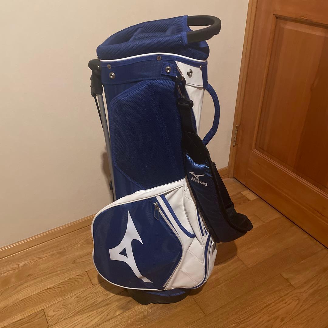 【希少カラー・スタンド式】Mizuno ゴルフ　キャディバッグ