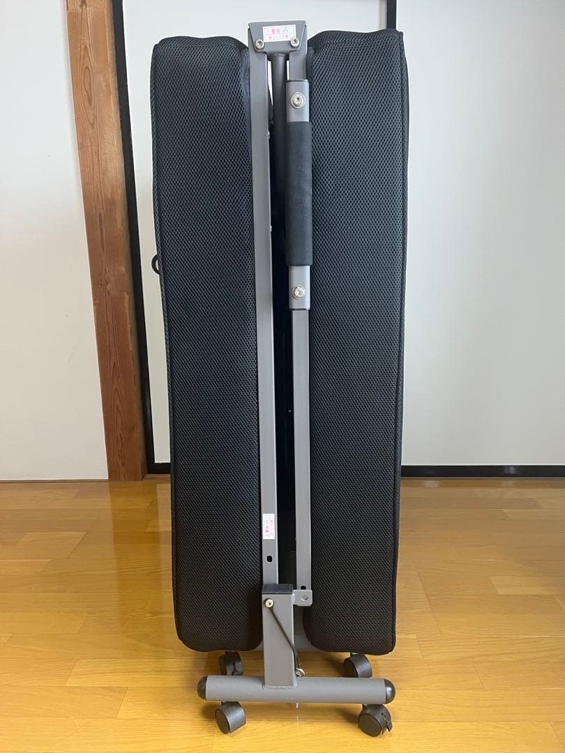 アイリスオーヤマ 折りたたみベッド OTB-PSN／現行モデル／説明書付き／美品