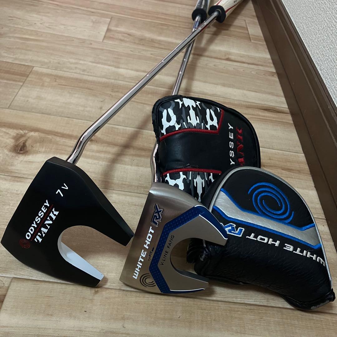 オデッセイパター ホワイト ホット RX V-LINE FANG TANK 7V