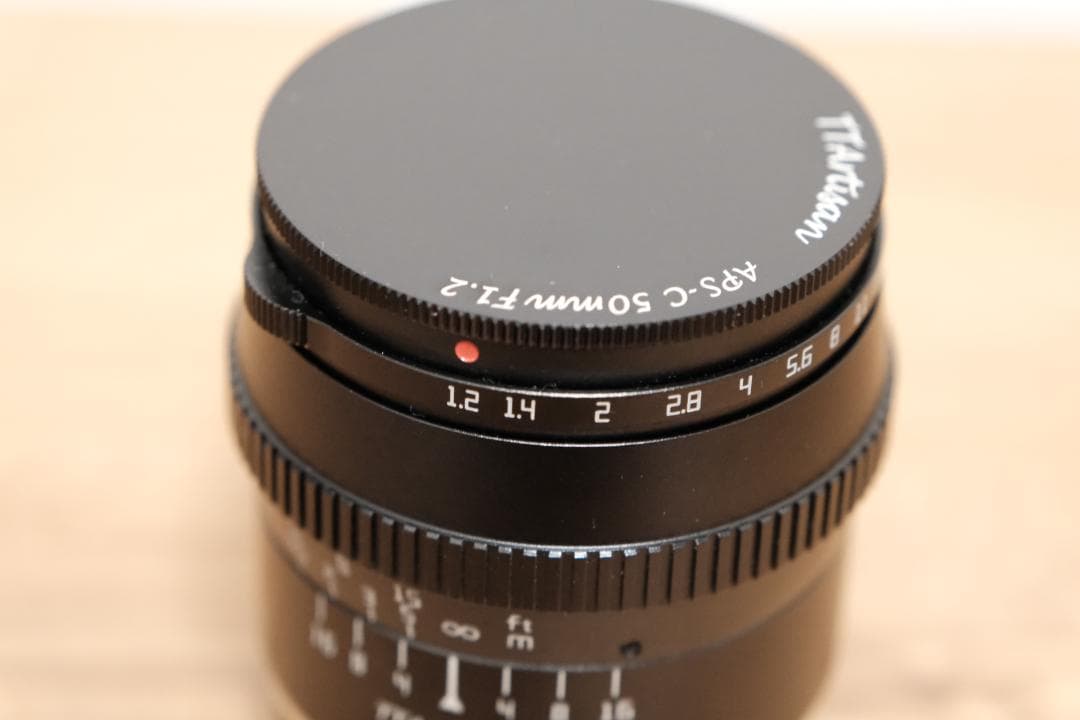 【美品】TTArtisan 50mm f/1.2 C Xマウント 富士フイルムX