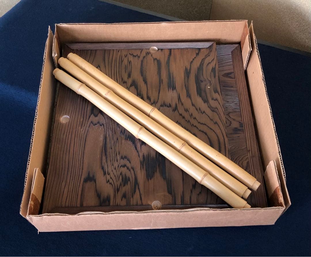 割引❗️《R》茶道具 五行棚 組立式 元箱　251216お5