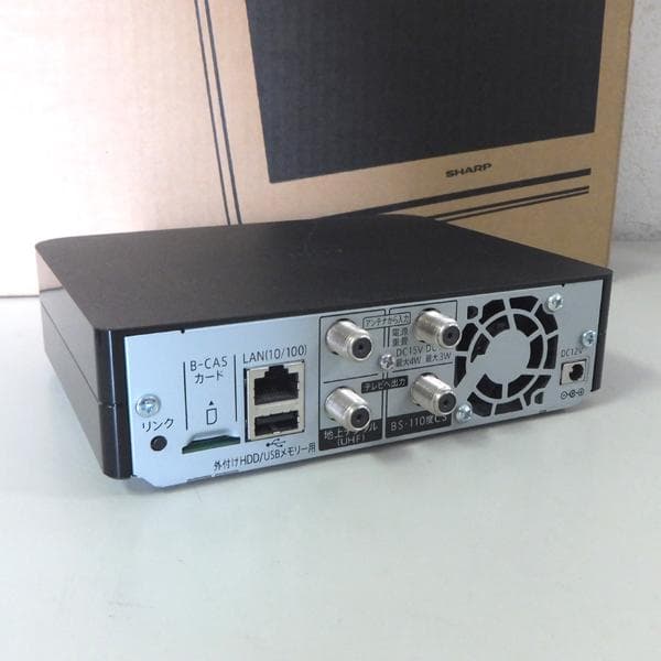 SHARP AQUOS 12インチ ポータブル液晶テレビ 2T-C12AP-W