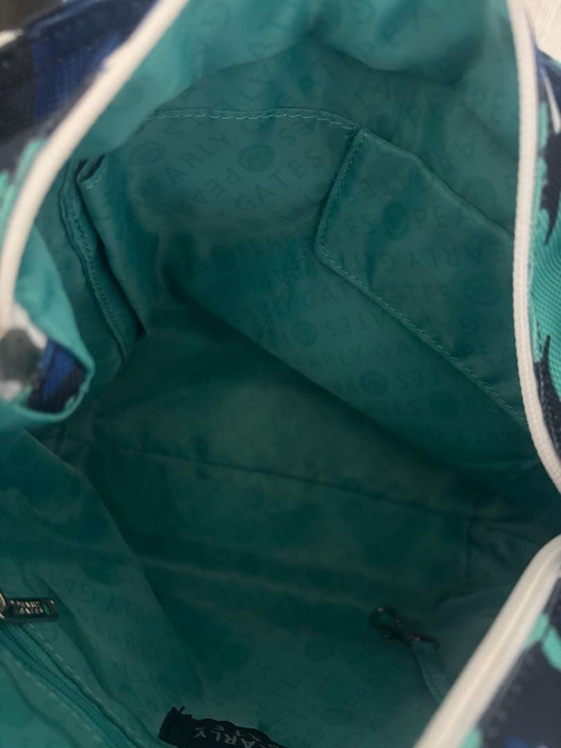 パーリーゲイツ ヤシの木柄 ロッカーバッグ ＆ カートバッグ セット